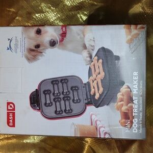 New Dash Mini Dog Treat Maker.